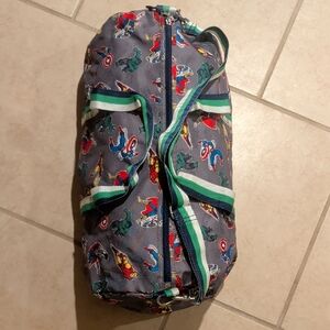 Like New Pottery Barn "Marvel Superheroes" 24L x12W x 35D Duffel Bag